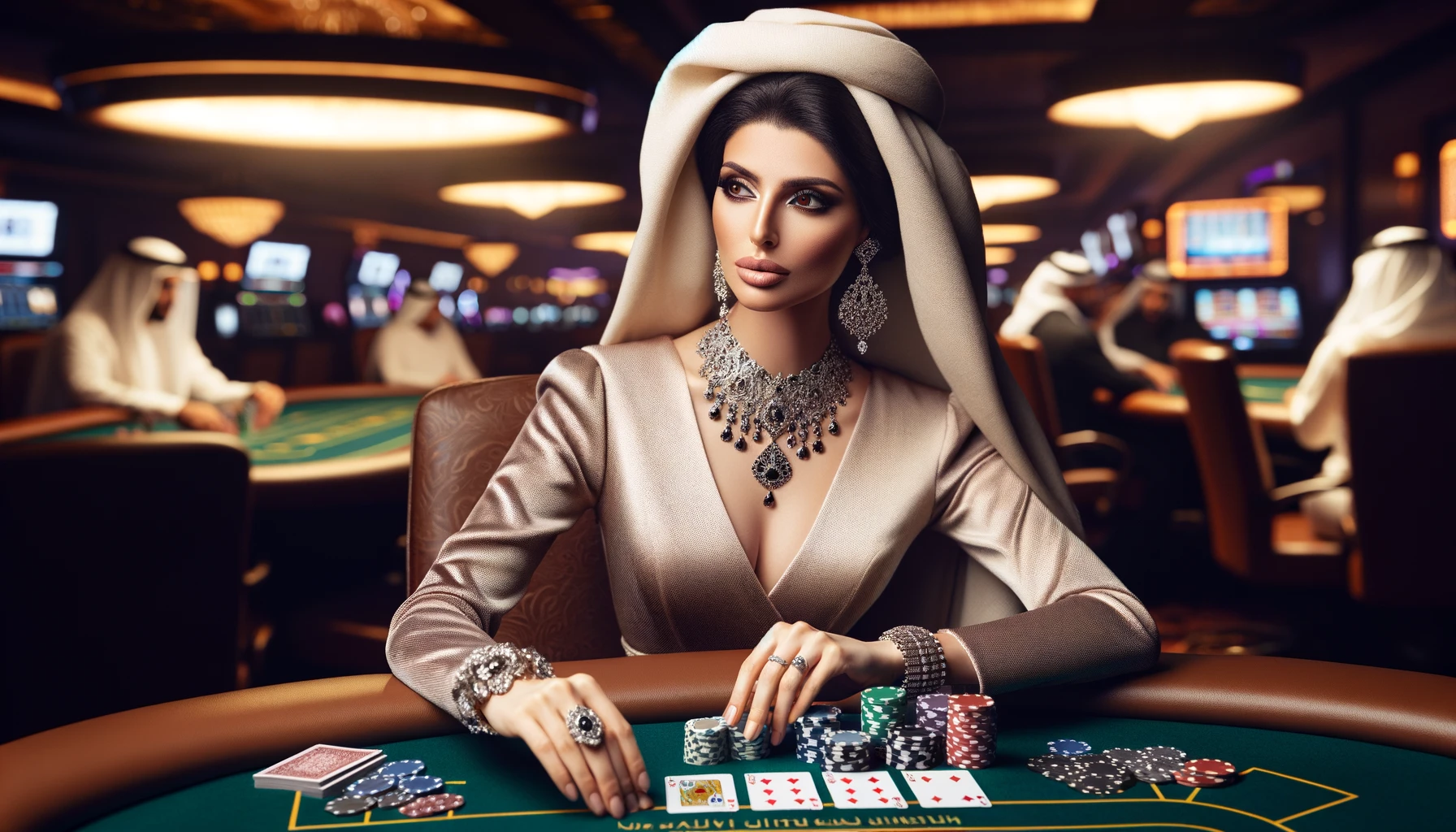 casino woman